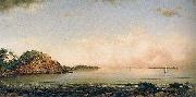 Martin Johnson Heade Spouting Rock, Newport oil